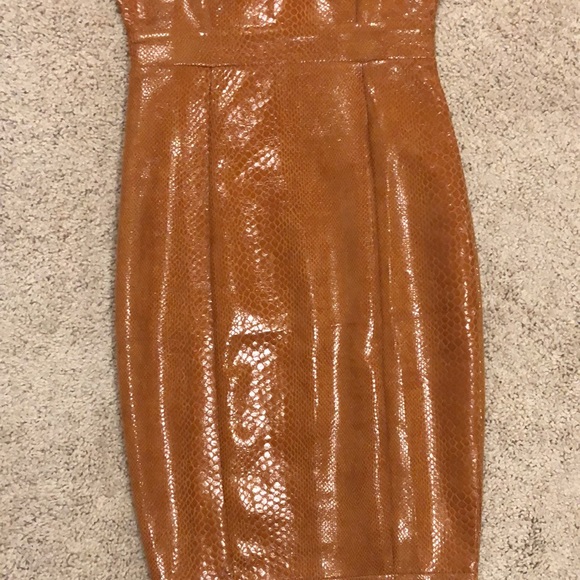 Snake Print Dress - Picture 3 of 4